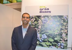 Luis Miguel Vegas, General Manager of Peru's blueberry industry association ProArandanos was on hand in Orlando to ensure growers had good meetings at the Peru pavillion.